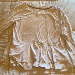 Anthropologie Peplum Long Sleeve